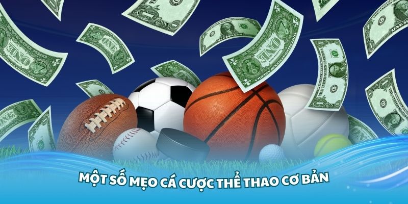 Một số mẹo cá cược thể thao cơ bản cần nhớ